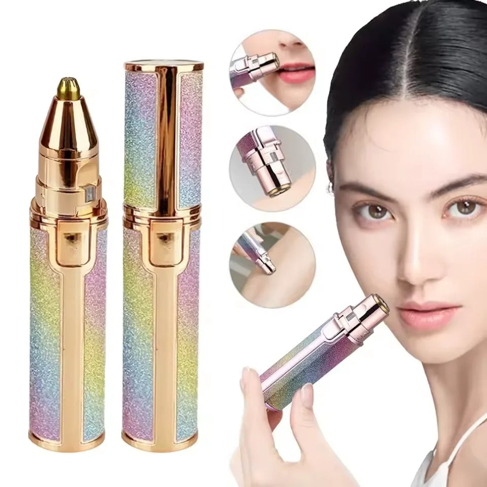 Eyebrow Trimmer 2 in 1 Rechargeable Eyebrow Trimmer